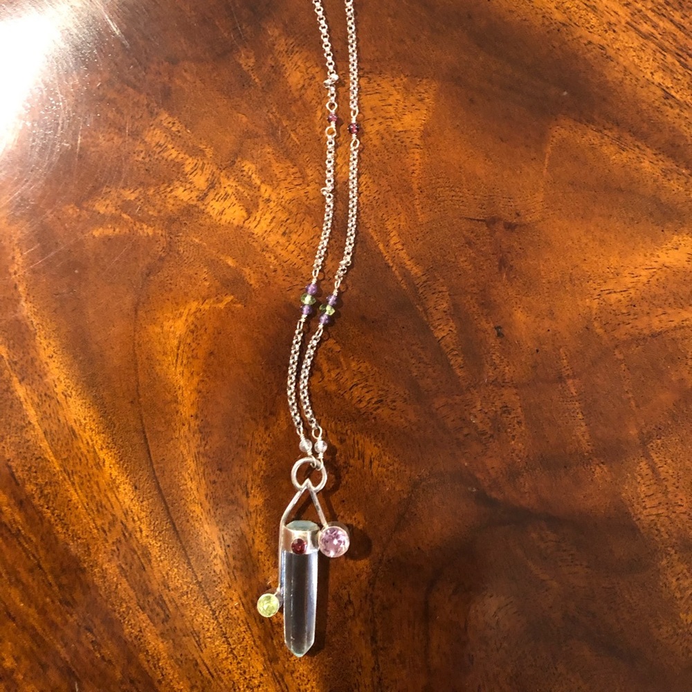 Handmade long necklace